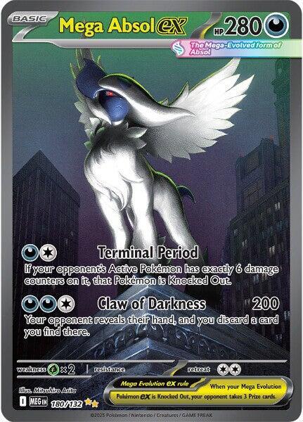 Mega Absol ex 180/132 English 180/132 — Mega Evolution
